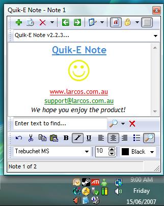 Quik-E Note v2.0 ر